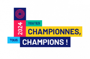 logo 2024 : Toutes Championnes, Tous Champions !