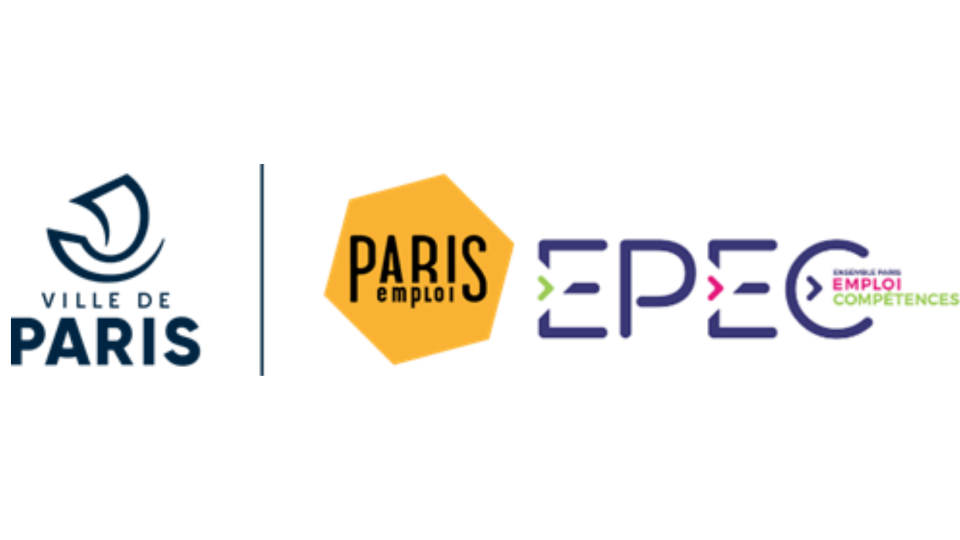 logo ville de paris/paris emploi/EPEC